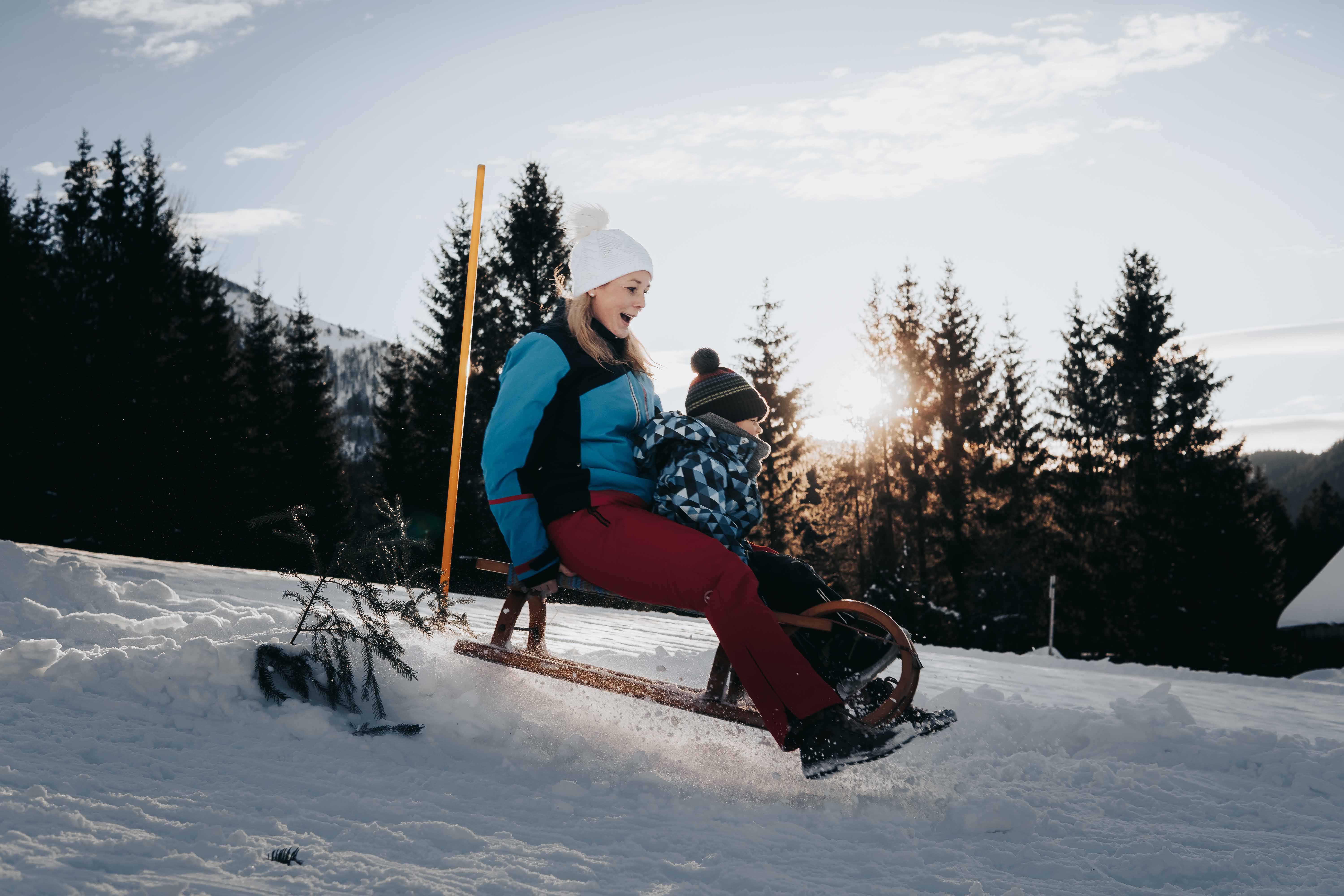 Tobogganing - Winter Off The Slopes